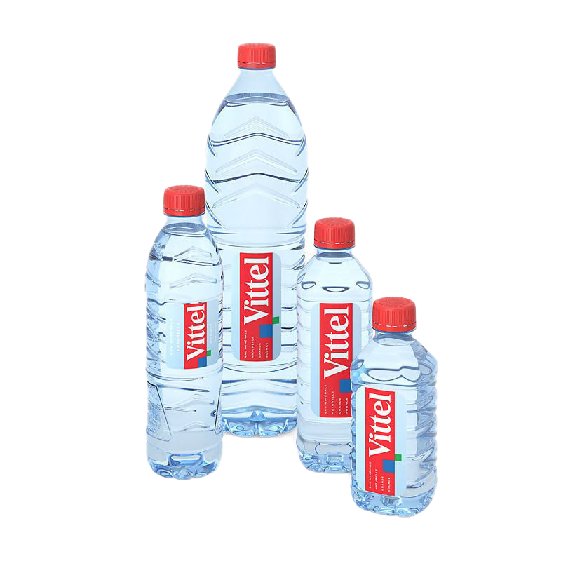 Vittel botol air gambar Transparan PNG