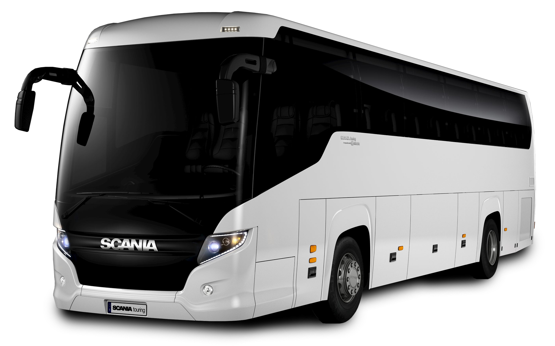 Volvo bus Transparan PNG