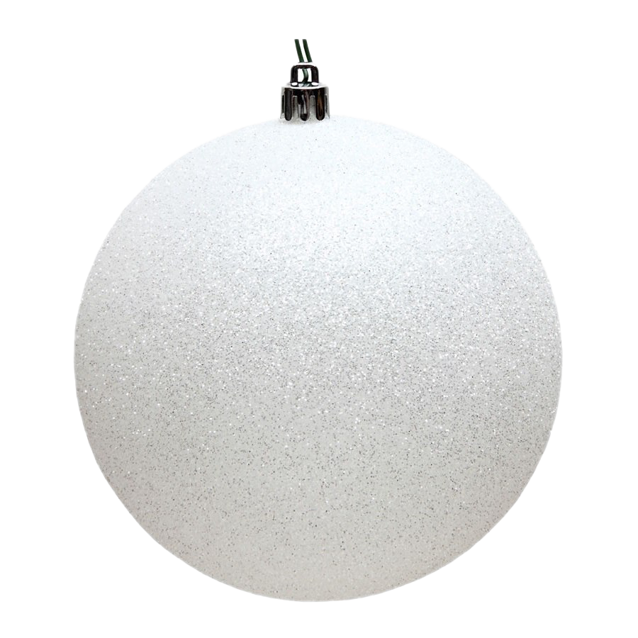 White Christmas Ball PNG Photo