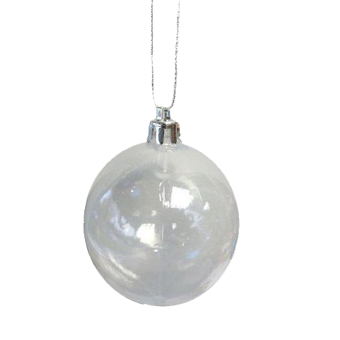 White Christmas Ball PNG Picture