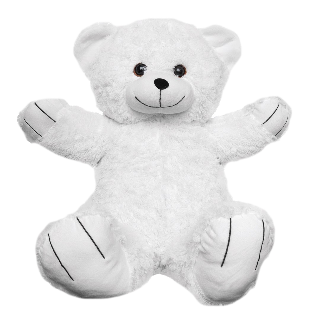 White Teddy Bear PNG Transparent Picture
