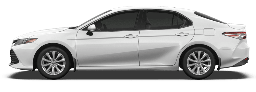 Белый Toyota Camry PNG Image