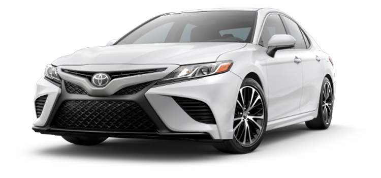 White Toyota Camry PNG Transparent Image