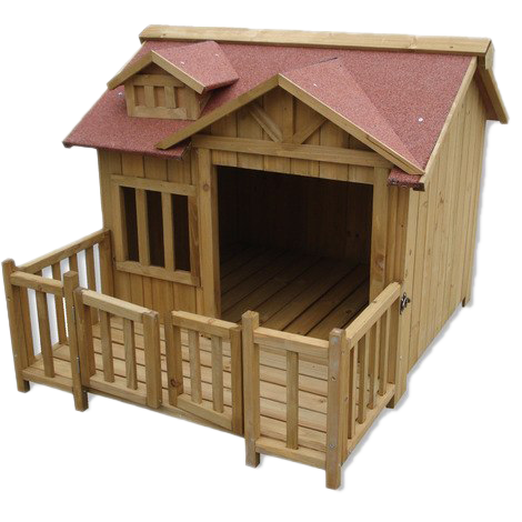 Wood Dog House Transparent PNG