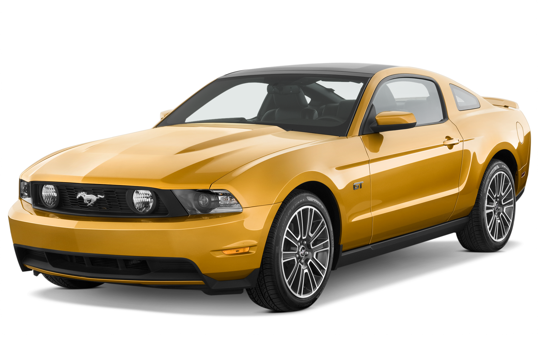 Yellow Imagen transparente Ford Mustang PNG
