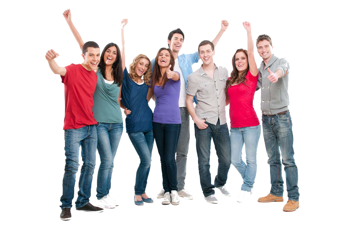 Young People Transparent Background