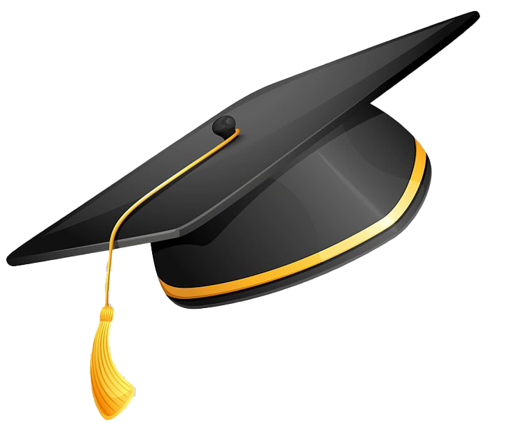 Academy Hat PNG Transparent Picture
