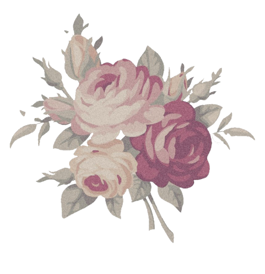 Aesthetic Flower Art PNG File