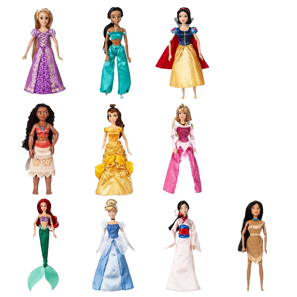 All Disney Princess PNG Image