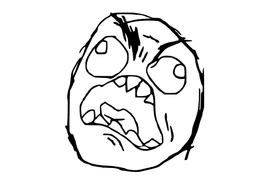 Angry Face Meme Transparent PNG