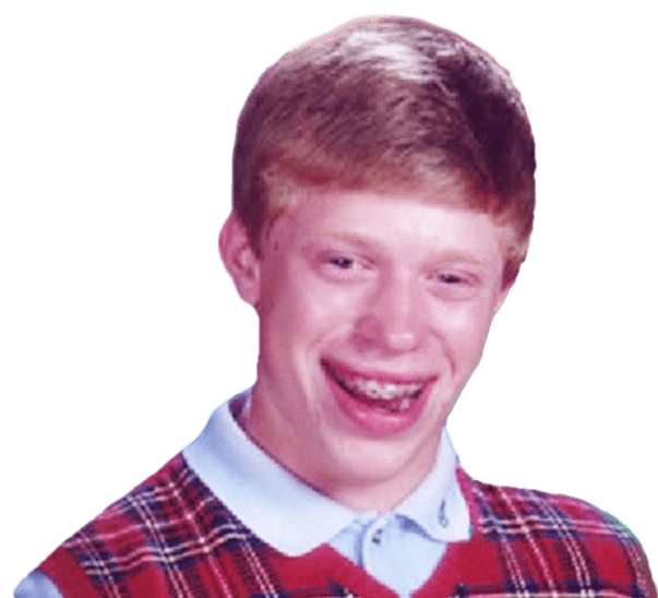 Bad Luck Brian PNG File