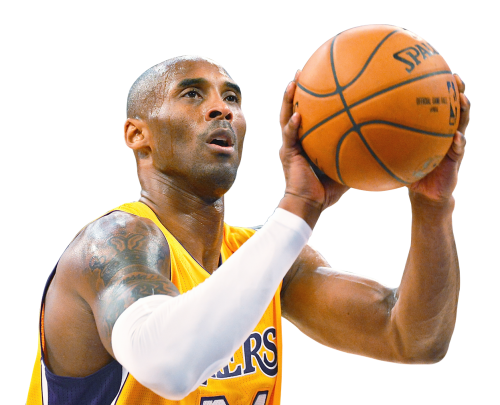 Basketbolcu Kobe Bryant PNG Dosyası1