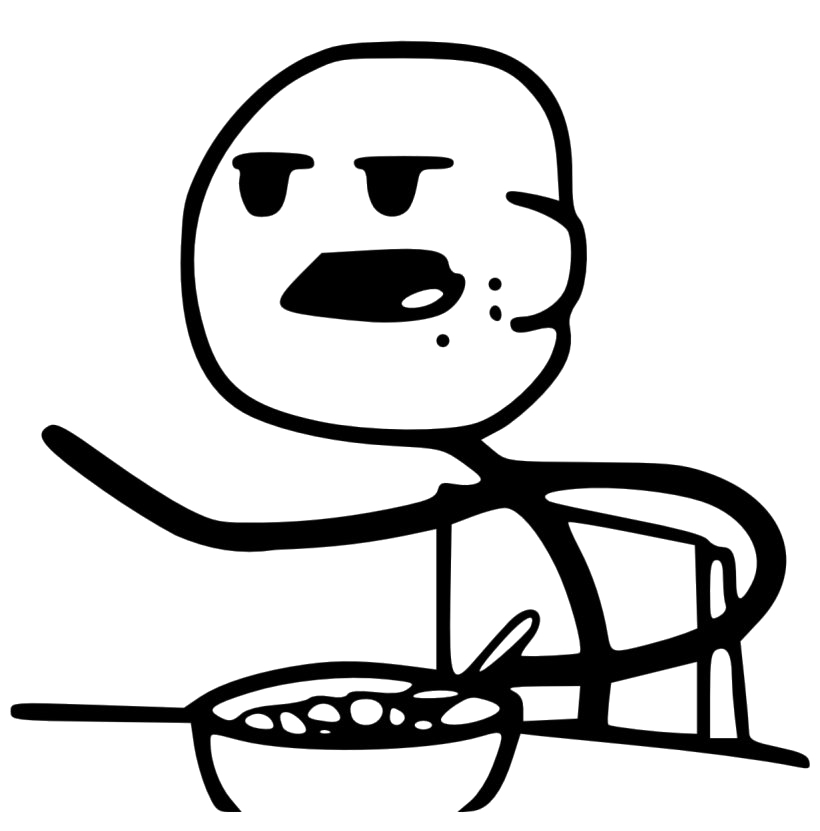 Cereal Guy PNG HD