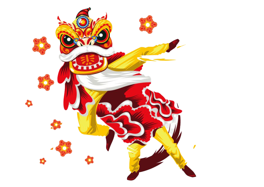Chinese New Year Dragon PNG Transparent