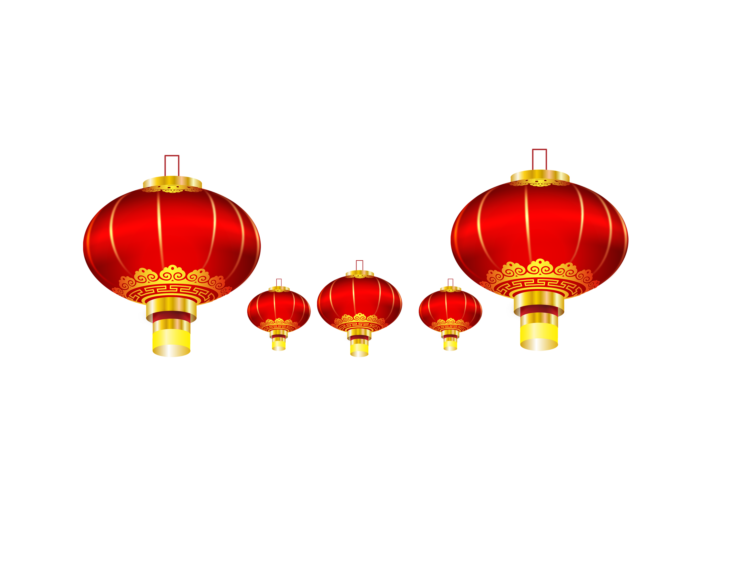 Lanterna di Capodanno cinese PNG PIC