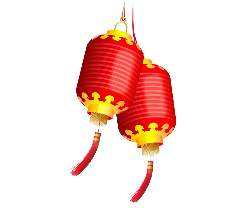Lanterna cinese della lanterna del nuovo anno PNG Trasparente