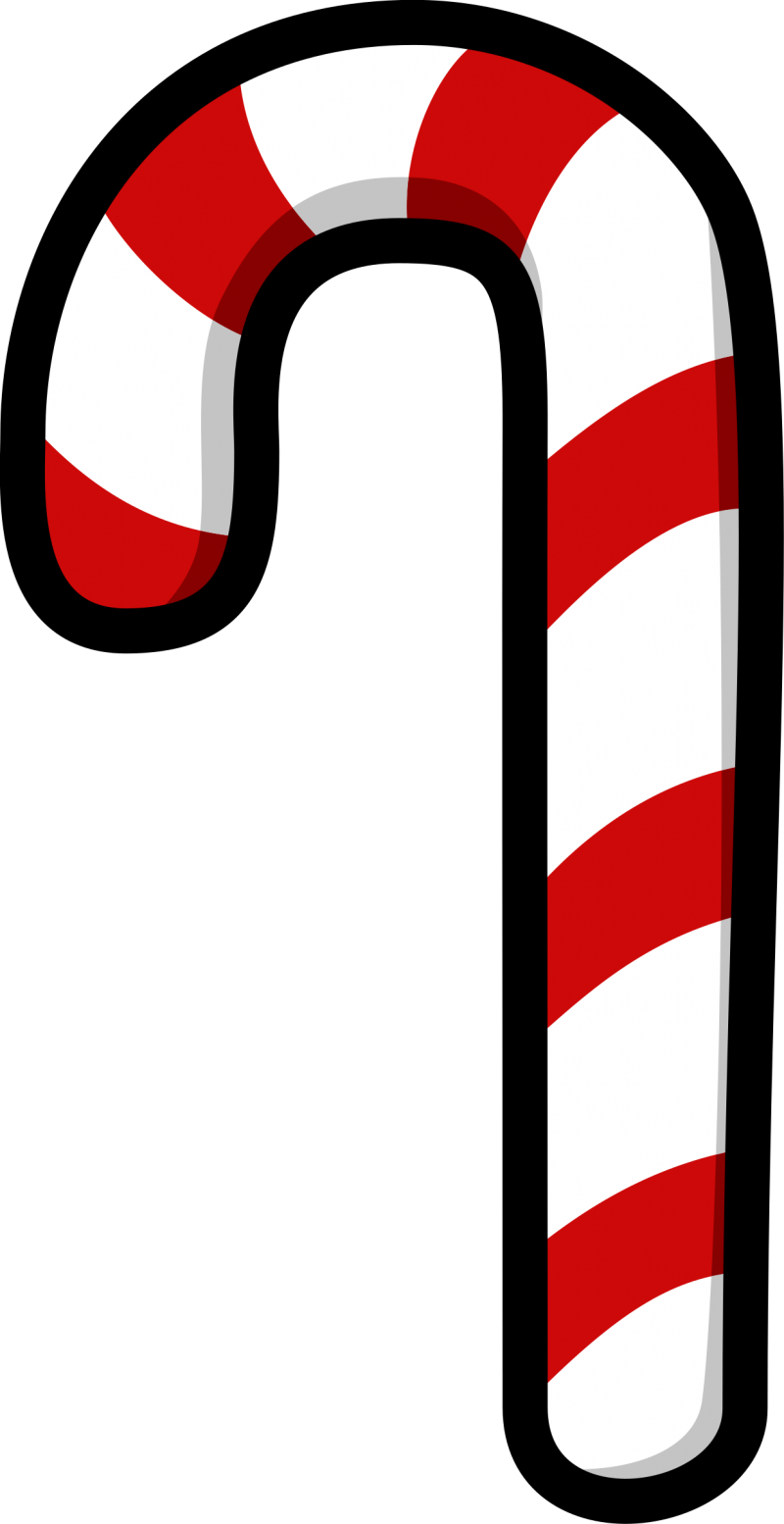 Christmas Candy Cane Download PNG-afbeelding