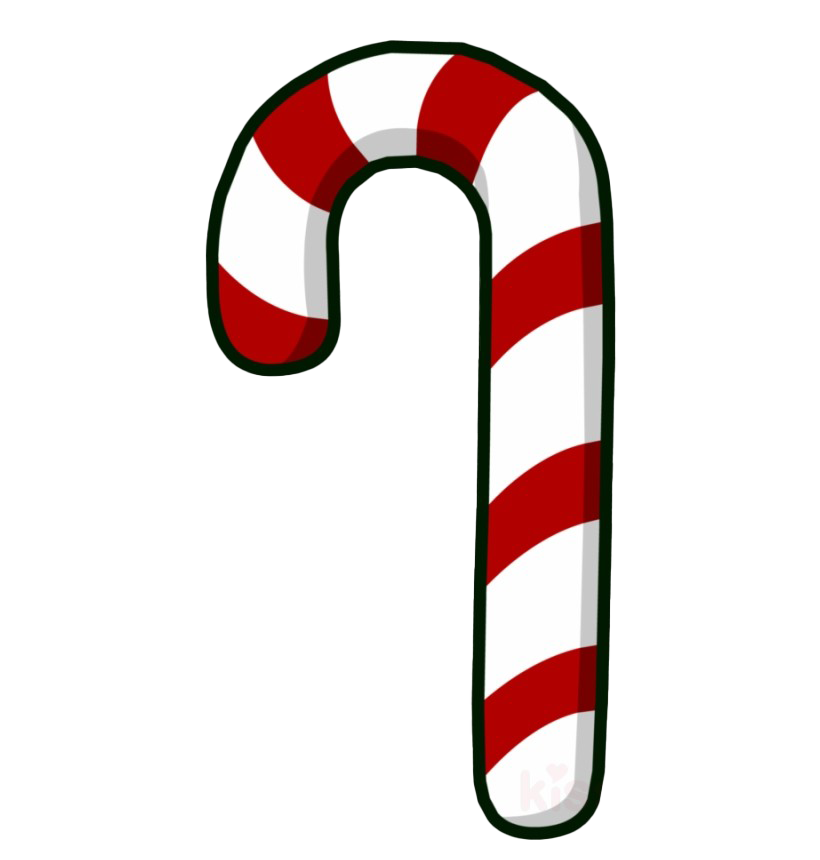 Christmas Candy Cane PNG File
