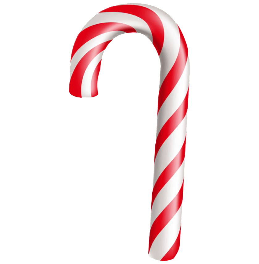Christmas Candy Cane PNG HD