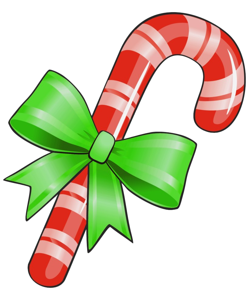 Christmas Candy Cane PNG Photos