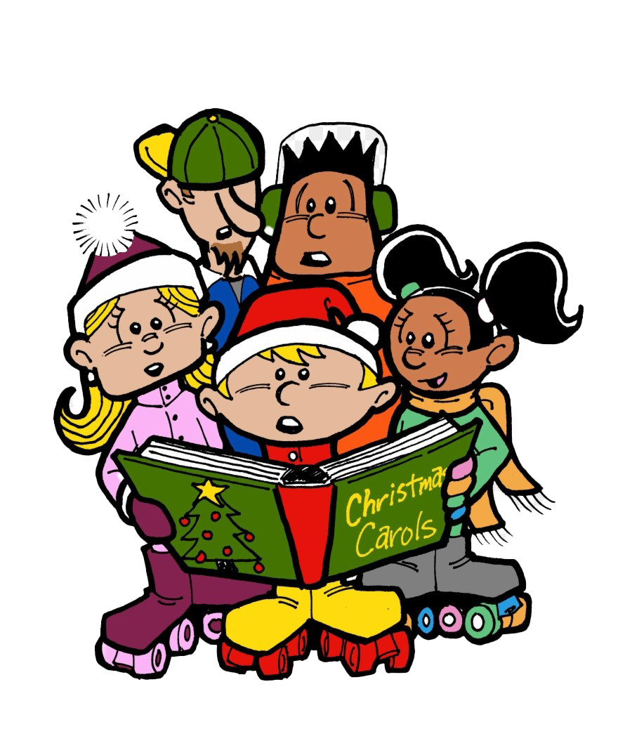 Christmas Caroling PNG Free Download