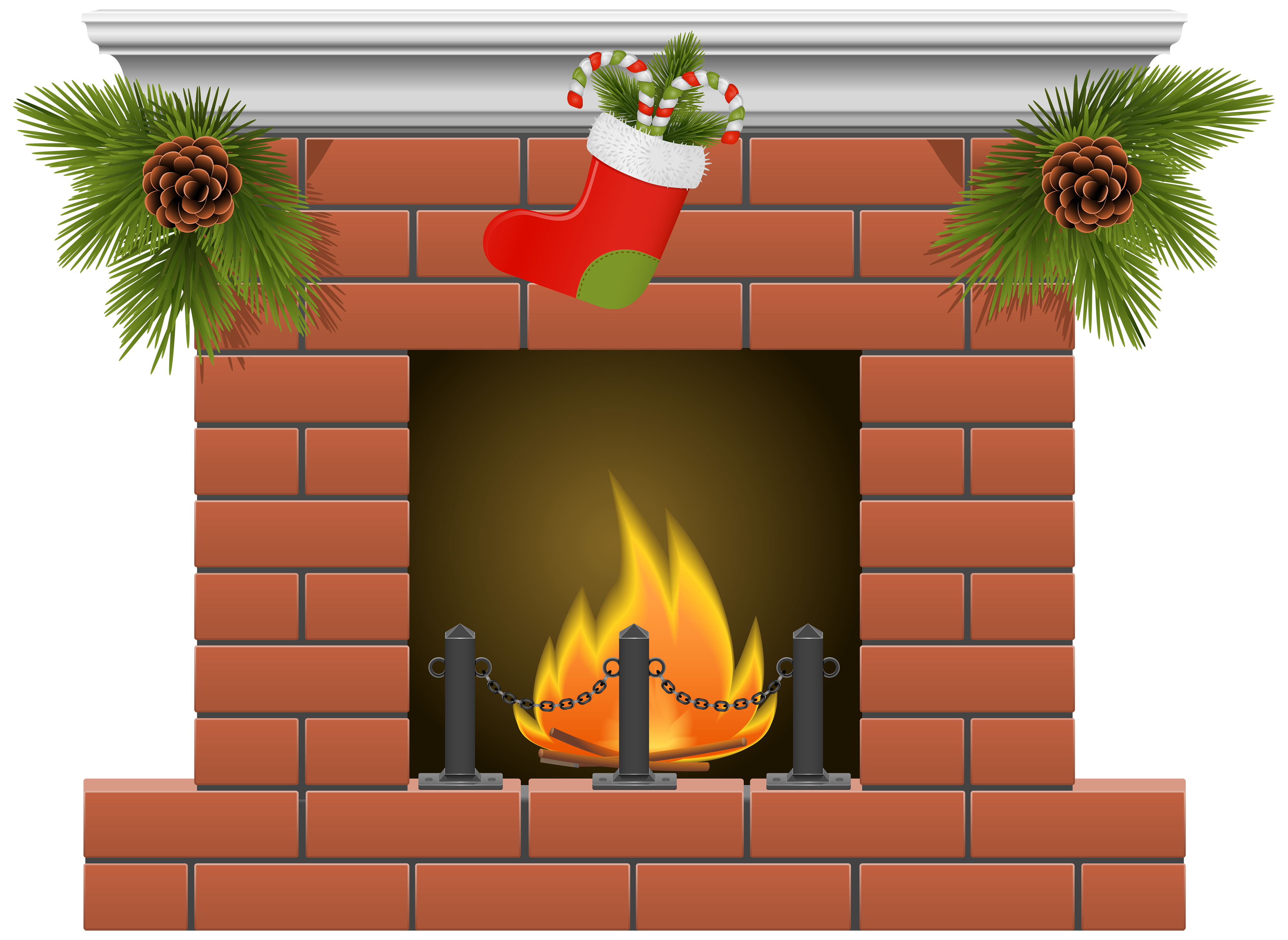 Christmas Chimney PNG Clipart