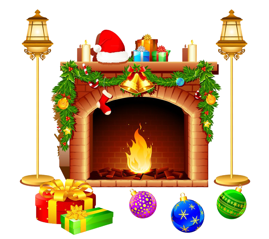 Christmas Chimney PNG Free Download