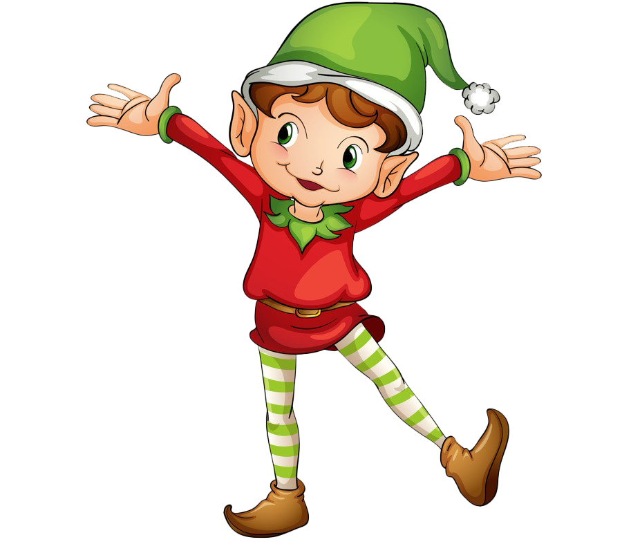 Christmas elf PNG Transparent Picture