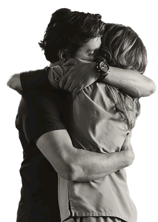 Couple Hug Transparent PNG