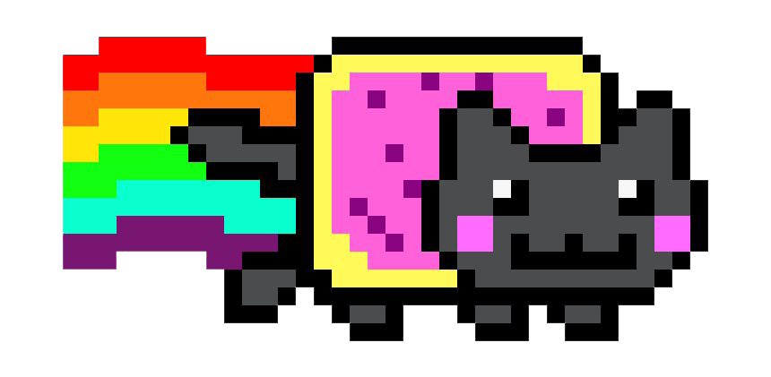 Cute Nyan Cat PNG File
