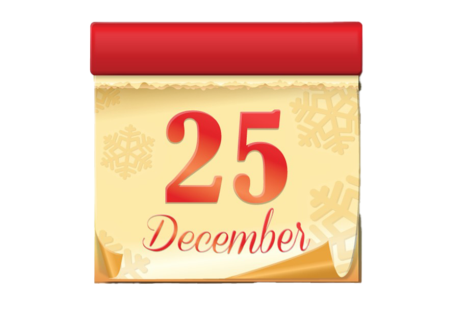 December 25 PNG Clipart