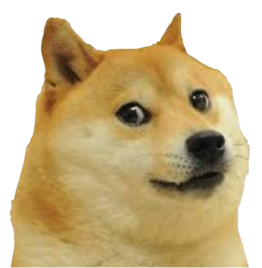 Doge Meme PNG File