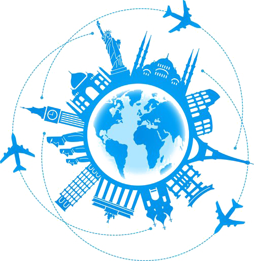 Earth Travel World Transparent PNG