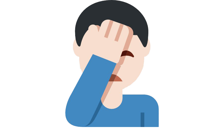 FacePalm Мальчик PNG Clipart