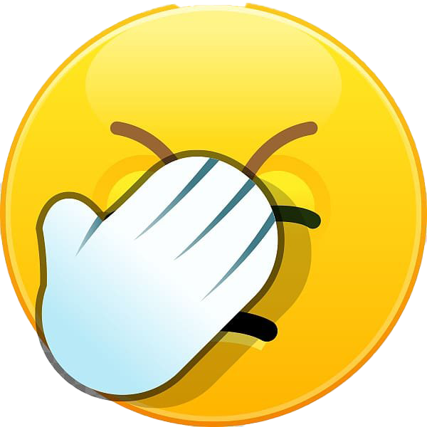 FacePalm emoji PNG afbeelding