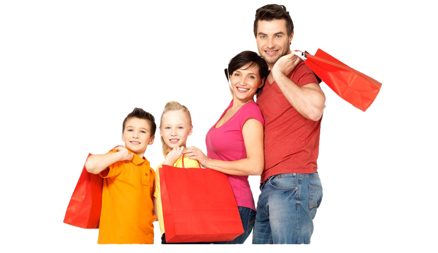 Aile Alışveriş PNG Clipart