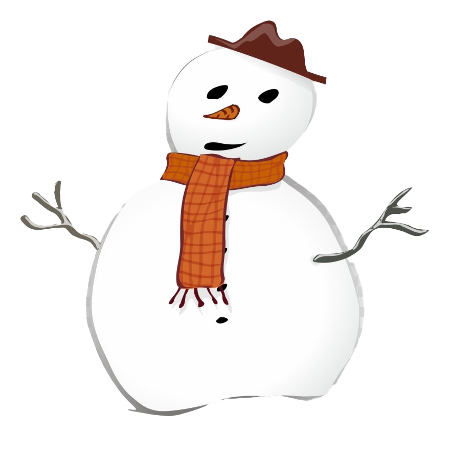 Frosty le fichier de neige PNG