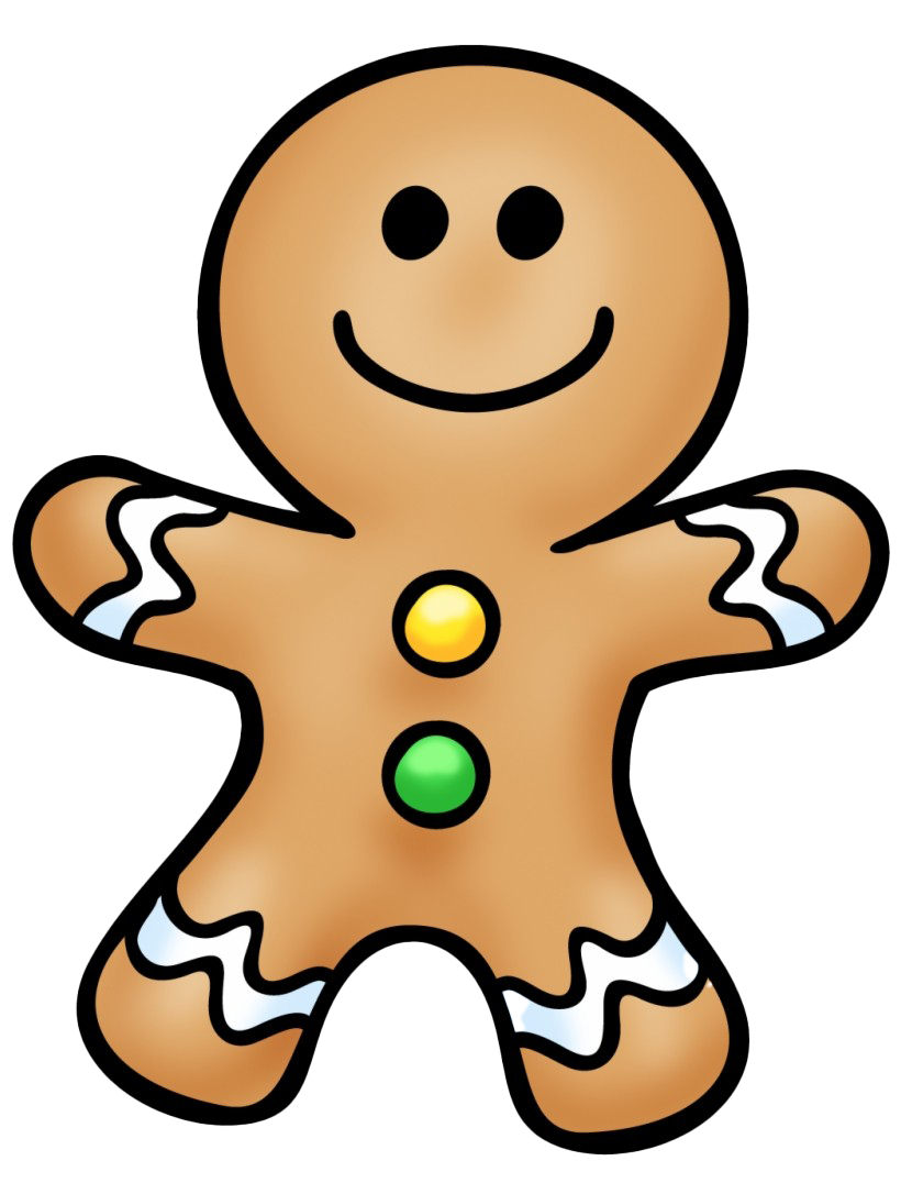 Gingerbread Man PNG-bestand