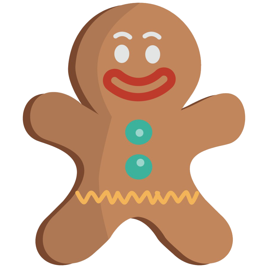 Gingerbread Man PNG HD
