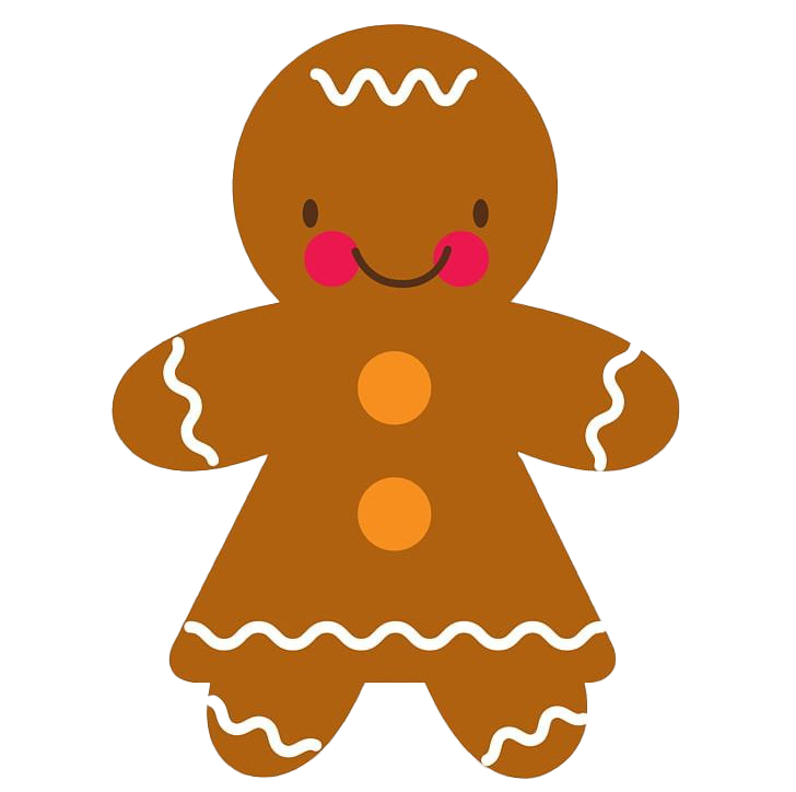 Gingerbread gambar Transparan PNG