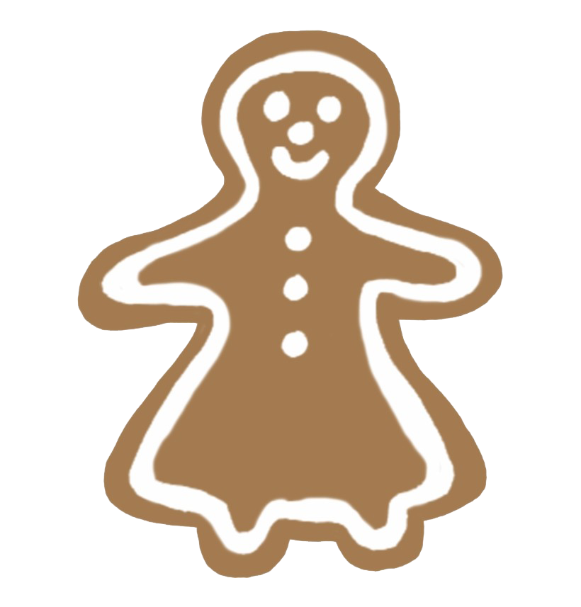 Gingerbread Женщина PNG-фото