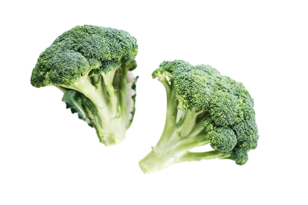 Green Broccoli PNG Background Image