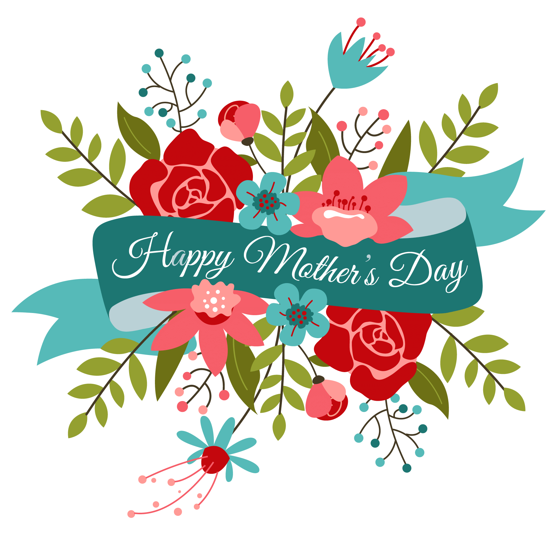 Happy Mothers Day PNG HD