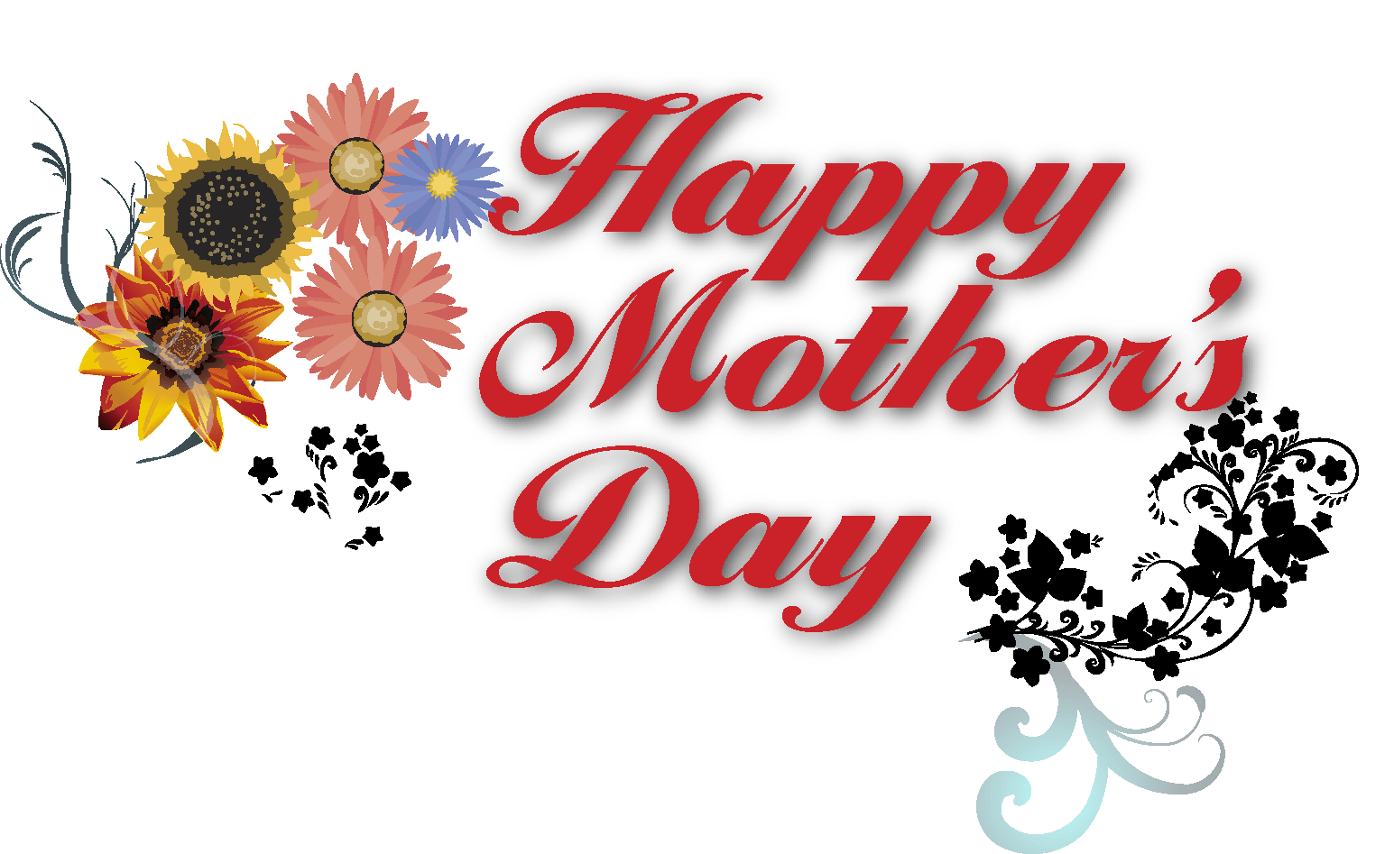 Happy Mothers Day Transparent Background