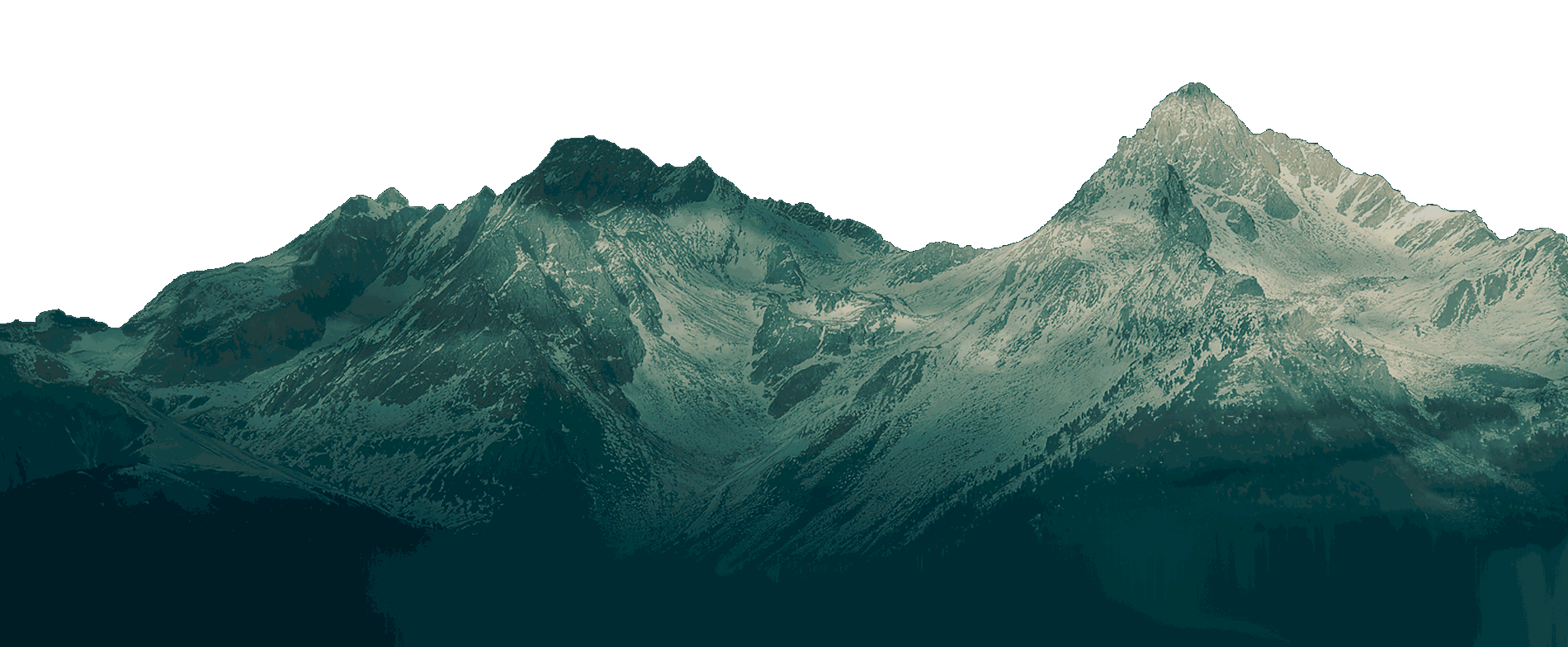 Icy Mountains PNG Pic