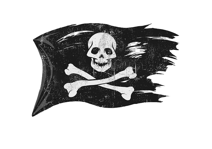 Jolly Roger Flag PNG Fichier