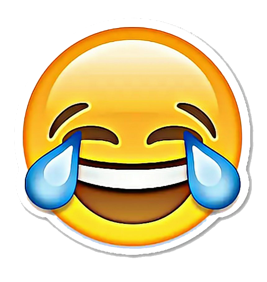 LMAO Emoji PNG Transparent Image