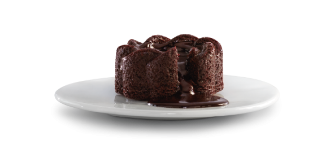 Lava Cake Background PNG