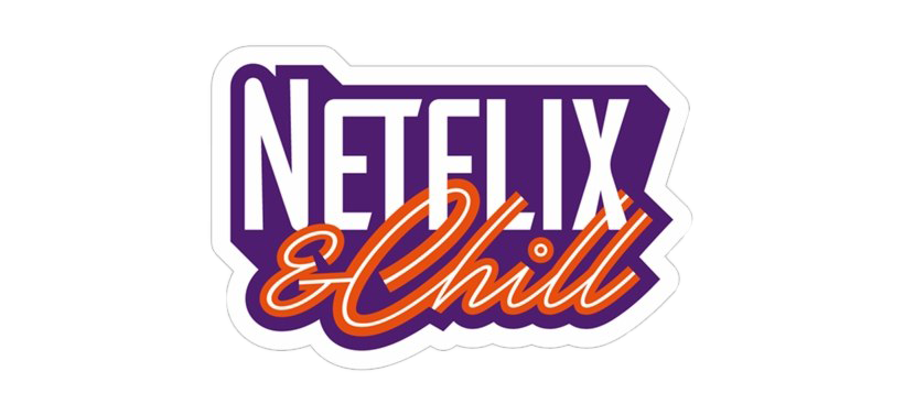 Netflix And Chill PNG Photos