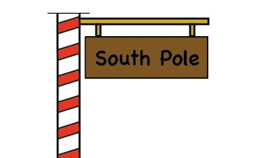 North Pole Sign PNG File